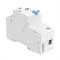 Disjoncteur intelligent basse tension mini en cuivre avec fonctions de protection, contrôle à distance intelligent via minuterie et mesure, 4P