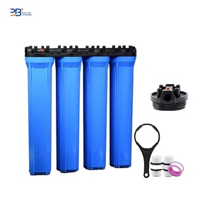 <span class=keywords><strong>4</strong></span>-<span class=keywords><strong>STAGE</strong></span> 20*2.5 inch toàn bộ ngôi nhà 5 micron trầm tích lọc nước với nhựa Key hộ gia đình sử dụng chất lượng đảm bảo - Product Image 2