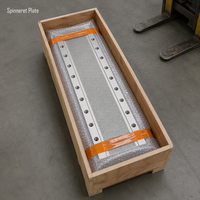 Spinneret durable en spunbond pour ligne de production S/SS/SSS - Plaque de spinning en acier inoxydable sur mesure pour machine à non-tissés