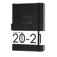 Planificateur 2021 mignon bureau exécutif quotidien en cuir Pu gaufré A5 impression Logo personnalisé papier sans bois couverture rigide CMJN CN;ZHE