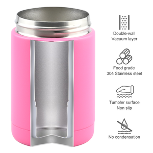 Bia Cách Nhiệt Chân Không Bằng Thép Không Gỉ Hai Lớp 4 Trong 1 12 OZ Và Có Thể Làm Mát Bằng Dụng Cụ Mở Bia - Product Image 3