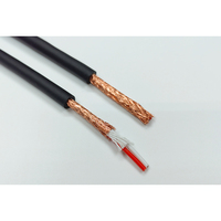 Câble de microphone 22AWG OFC guitare câble Audio fil cuivre 2 cœurs torsadé Double feuille blindé Hifi Flexible scène DMX câbles