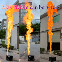 Machine à flamme haute puissance 350W, hauteur 8-10m, garantie 1 an, équipement d'effets de scène, contrôle DMX512.