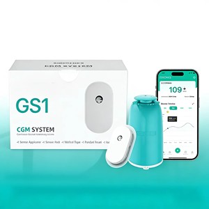 เครื่องวัดระดับน้ำตาลในเลือดแบบไร้สาย <span class=keywords><strong>CGM</strong></span> ตรวจสอบแบบเรียลไทม์ ข้อมูลระดับน้ำตาลที่แม่นยำ สำหรับผู้ป่วยเบาหวานและผู้สูงอายุ - Product Image 2