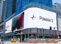 Pantalla LED para Exteriores Yake Personalizada, Impermeable, de Gran Tamaño, para Publicidad Digital, P6 P8 P10, Resolución 8K, Legible Bajo la Luz Solar