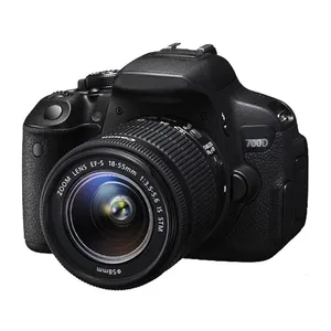 700DSLRカメラエントリーレベルAPSハーフフレーム1080pフルHD700d、EF-S18-55mm f/3.5-5.6 ISSTMレンズデジタルカメラ