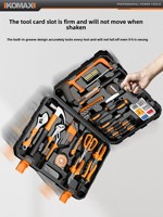 Boîte à outils domestique multifonctionnelle pour électriciens, kit de réparation de matériel, multimètre pleine taille pour voiture, ensemble d'outils pour la maison et l'extérieur