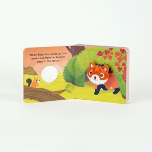 Marioneta <span class=keywords><strong>de</strong></span> Dedo Personalizada para Niños, Regalo <span class=keywords><strong>de</strong></span> Alta Calidad, Libro <span class=keywords><strong>de</strong></span> Cartón Popular con <span class=keywords><strong>Papel</strong></span> Offset - Product Image 1
