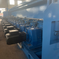 Machine de déroulage de fil en alliage d'aluminium à grande vitesse, entrée 9,5 mm, 13 matrices, 1500 tr/min, avec enrouleur de 800 fils