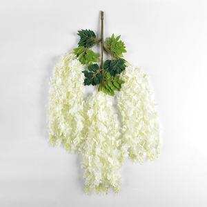 Fiori Artificiali di <span class=keywords><strong>Glicine</strong></span> Pendenti <span class=keywords><strong>per</strong></span> Decorazione, Vendita all'Ingrosso 2026 - Product Image 5