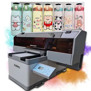 الصين أفضل طابعة مسطحة Led بالأشعة فوق البنفسجية 9060 A3 ماكينة طباعة رقمية ل بطاقة الطباعة
