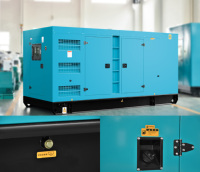 Générateur diesel silencieux Cummins QSZ13-G10 450KW/560KVA, générateur électrique industriel alimenté par un moteur Cummins d'origine
