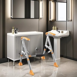 OLF Cheap Toilet Chair Manual Toilet Chair with Potty for Elderly - Product Image 6