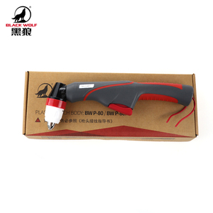 원래 공장 검은 늑대 P80 플라즈마 절단 손 토치 헤드 BW P-80 가스 냉각 수동 토치 80A 90A 100A 커터에 적합 - Product Image 2