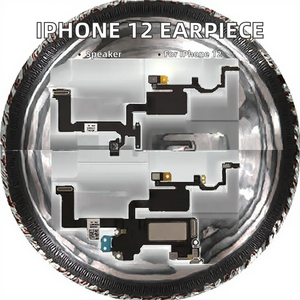 Haut-parleur d'écouteur de conception barre avec capteur de proximité flexible pour câbles de téléphone portable <span class=keywords><strong>12</strong></span>, <span class=keywords><strong>12</strong></span> <span class=keywords><strong>Pro</strong></span>, <span class=keywords><strong>12</strong></span> Mini, <span class=keywords><strong>Pro</strong></span> <span class=keywords><strong>Max</strong></span> - Product Image 2