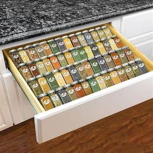 Factory Direct Customized High Quality Spice Jars <b>Storage</b> Rack Bamboo Four-layers Spice Rack - Product Image 6