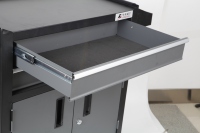 KAFUWELL PK4541T Station de travail professionnelle pour tatouage, outils manuels, matériau en fer, service OEM, chariot multifonctionnel