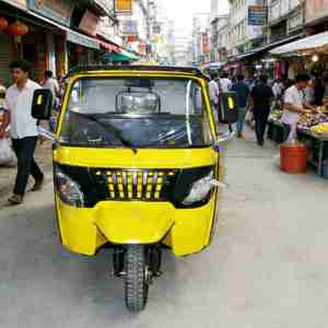 <span class=keywords><strong>Triciclo</strong></span> Eléctrico de Carga Tipo Abierto para Adultos, 4 Pasajeros, 50-70 km/h, para Asia del Sur, América del Sur y África - Product Image 5