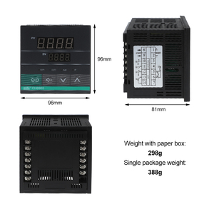 CHB902 OEM/ODM Настраиваемый контроллер температуры с твердотельным реле, входом для термопары/термистора и семисегментным дисплеем - Product Image 2
