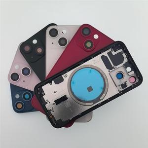 อะไหล่แท้ ฝาหลังแบบแท่ง ดีไซน์โลหะ+กระจก แท้ 100% สำหรับเปลี่ยน iPhone 13 Mini ทุกรุ่น - Product Image 6