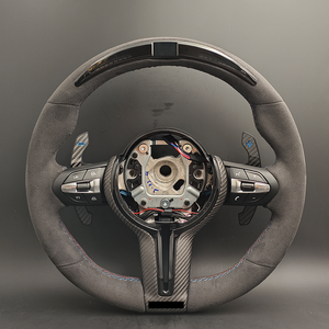 Tùy chỉnh m hiệu suất nửa Alcantara dẫn tay lái cho BMW F10 F20 F30 X5 F15 X6 F16 F25 F26 M2 F87 M3 F80 M4 F82 F85 - Product Image 1