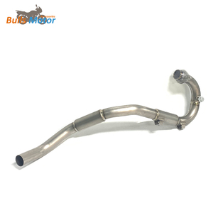 Tubo delantero de escape de aleación de titanio con Motor Bulls para <span class=keywords><strong>Aprilia</strong></span> <span class=keywords><strong>SX</strong></span>/RX125 2018 + cabezal de escape 32MM tubo silenciador - Product Image 4