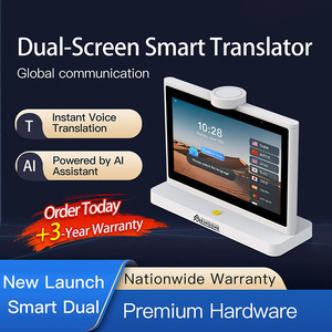 อุปกรณ์ AI หน้าจอคู่ขนาด 10.1 นิ้ว สำหรับการแปลภาษาในโรงแรมและธุรกิจ ด้วย AI  หน้าจอคู่ขนาด 10.1 นิ้ว ออกแบบด้วย AI - Product Image 5