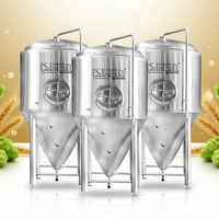 Fermenteur à refroidissement de haute qualité, facile à utiliser, équipement de fermentation de bière