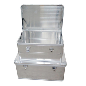 Boîtes de rangement extérieures empilables en aluminium, boîte de transport multiple - Product Image 2