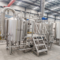 Équipement de brassage de micro-bière professionnel à chauffage à la vapeur Tiantai pour brasserie