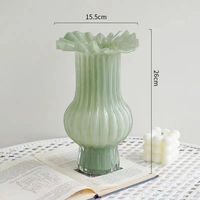 Vente en gros pas cher Table hydroponique de mariage Vase à fleur en verre nordique créatif moderne transparent pour fleur