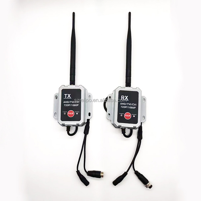 Waterproof 2.4Ghz Digital Wireless 720P 1080P Video Transmitter Receiver for Truck Bus Forklift Camera Monitoring System