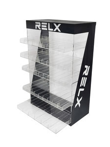 Caja <span class=keywords><strong>de</strong></span> exhibición <span class=keywords><strong>de</strong></span> <span class=keywords><strong>vidrio</strong></span> para tienda <span class=keywords><strong>de</strong></span> humo, 5 estantes deslizantes <span class=keywords><strong>de</strong></span> acrílico plexiglás, sabores <span class=keywords><strong>de</strong></span> tabaco, estantes <span class=keywords><strong>de</strong></span> exhibición <span class=keywords><strong>de</strong></span> zumo líquido - Product Image 2