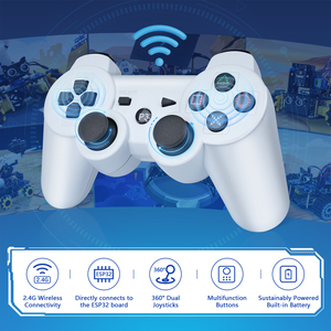 ACEBOTT Pack d'extension de manette de jeu avec Bluetooth intégré et fonction de décodage d'adresse <span class=keywords><strong>MAC</strong></span> pour projets scolaires et kits de voitures robotiques ESP32 - Product Image 5