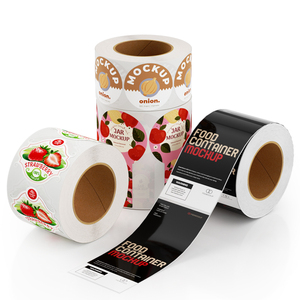 定制 LIKEXIN 防水防篡改安全封条标签，带金箔乙烯基贴纸卷，用于食品包装 - Product Image 3