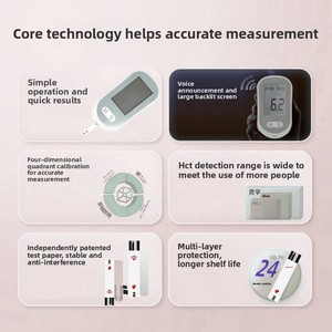 JC-YL1401 English Blood <strong>Glucose</strong> Meter for Middle-Aged Elderly Portable Battery-Powered Household Blood Analyzer &amp; <strong>Detector</strong> - Product Image 3