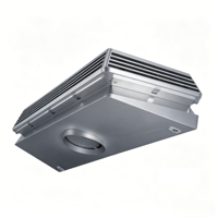 Diffuseur linéaire en aluminium avec boîtier isolé, grille de ventilation CVC pour l'alimentation en air froid
