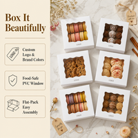Boîtes en papier kraft écologiques recyclables de qualité alimentaire pour gâteaux, pains, sushis, gelées, avec doublure en éponge, vernissage, emballage personnalisé, vente en gros