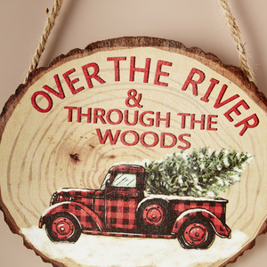 JM-155 renna Lodge lettere piccoli segni di <span class=keywords><strong>legno</strong></span> albero di <span class=keywords><strong>natale</strong></span> ornamenti - Product Image 4