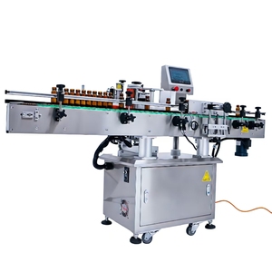 Automatic Desktop Labeling Machine Round Bottles <b>Square</b> Edges for New High <b>Speed</b> Full - Product Image 4