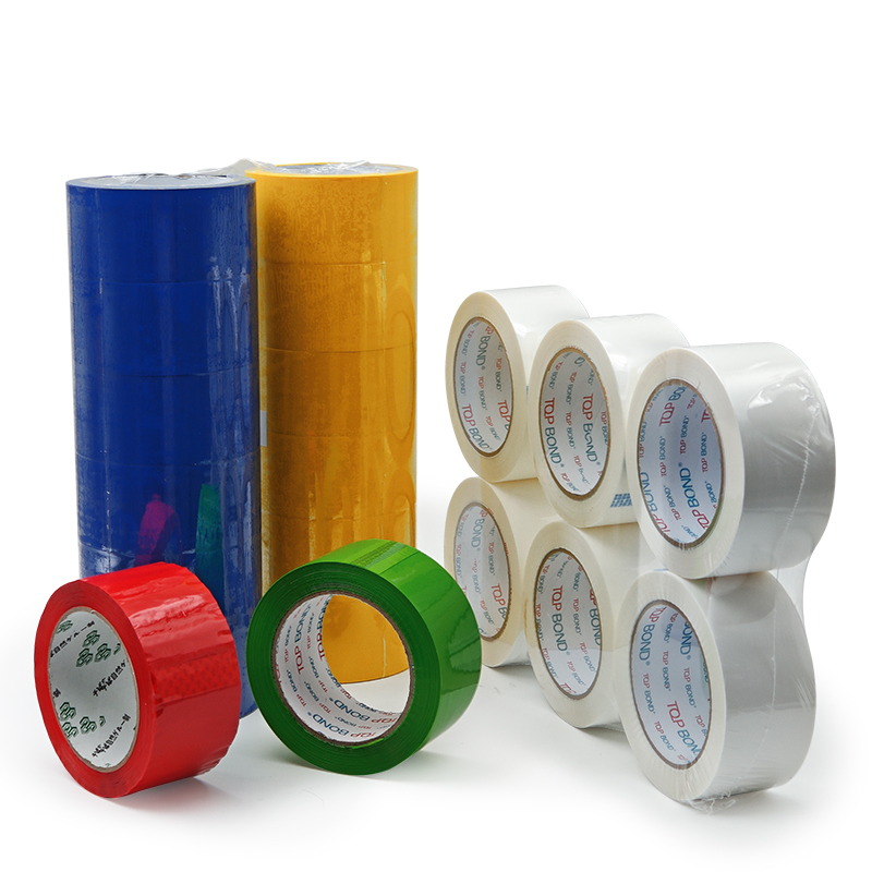 China Custom Colored Opp Packing Tape Cello Heady Duty Self-adhesive High Viscosity Carton Sealing Colored Bopp Packing Tape