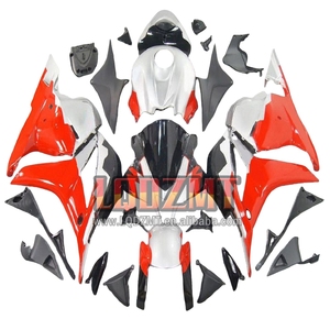 การฉีดสำหรับ Honda CBR600RR CBR 600RR 600 CC Red Silver R F5 09 10 11 12 96LQ.43 <span class=keywords><strong>CBR600</strong></span> RR 600CC 2009 <span class=keywords><strong>2010</strong></span> 2011 2012แฟริ่ง - Product Image 1
