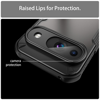 Casing Bumper tahan guncangan untuk Google Pixel 9 Pixel9 Pro XL, casing penutup belakang keras buram anti selip terasa kulit Untuk Pixel 10 Pro XL