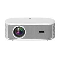 Proyector Holográfico Multimedia 4K con Enfoque Automático, Sonido Estéreo 3D, Video Beamer LCD Full HD 1080P Nativo de 700 ANSI Lúmenes, Novedad
