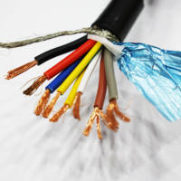 TRVVSP 2/4/6/8/12/16 noyau 0.2mm 0.3mm 0.5mm 0.75mm Pvc paire torsadée Trvvsp câble électrique blindé