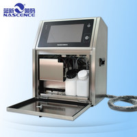 Imprimante jet d'encre CIJ série NASCENCE VT, machine de codage continu 384 m/min pour l'alimentation, les boissons, les câbles, les tuyaux, les cartons, le plastique