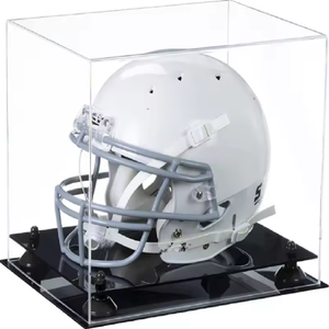 Venta al por mayor de cristal personalizado duradero acrílico casco de fútbol vitrina para el <span class=keywords><strong>hogar</strong></span> <span class=keywords><strong>tienda</strong></span> - Product Image 2