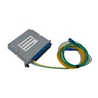Boîtier de répartition LGX 1*9 SCUPC pour répartiteur PLC à fibre optique 1*32 de qualité opérateur, compatible réseaux 4G et 3G