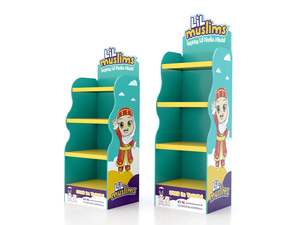 Expositor de Cartón Impreso Personalizado, Diseño Creativo de Dibujos Animados, Estante de Papel para Promoción de Productos Infantiles - Product Image 5