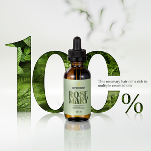 Groothandel 100% natuurlijke formule kruidenolie van rozemarijn en munt voor hoofdhuid- en haarversterking, haargroeiolie - Product Image 3